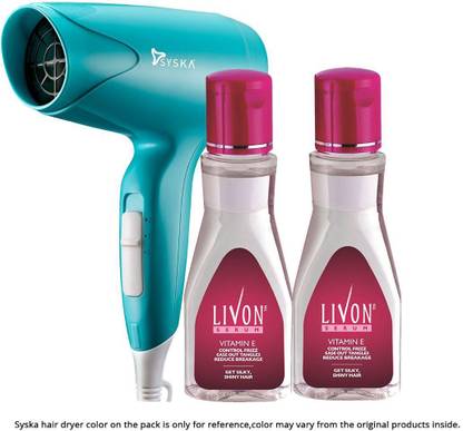 LIVON Hair Serum with Syska Hair Dryer Price in India - Buy LIVON Hair Serum with Syska Hair Dryer online at LIVON Hair Serum with Syska Hair Dryer Price in India - Buy LIVON Hair Serum with Syska Hair Dryer online at