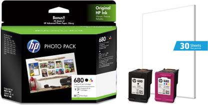 hp 680 ink cartridge combo pack
