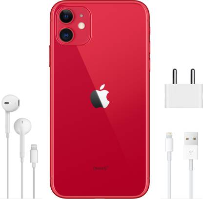 Apple iPhone 11 (Red, 128 GB)