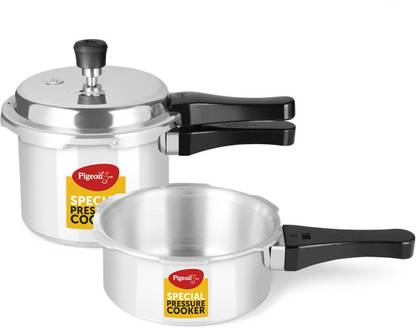 Pigeon Special Combi Pack 3 L, 2 L Pressure Cooker  (Aluminium)