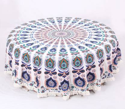 Icrafty Printed 6 Seater Table Cover At Best In India Flipkart Com Icrafty Printed 6 Seater Table Cover, Round Dining Table Cover 6 Seater