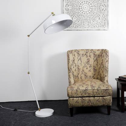 Craftter Swing Arm Floor Lamp In, Chairside Swing Arm Lamp Table