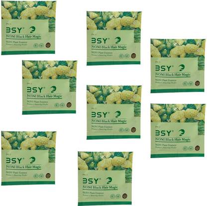BSY Noni Black Hair Magic (Pack of 8) , Black - Price in India, Buy BSY Noni Black Hair Magic (Pack of 8) , Black Online In India, Reviews, Ratings & Features BSY Noni Black Hair Magic (Pack of 8) , Black - Price in India, Buy BSY Noni Black Hair Magic (Pack of 8) , Black Online In India, Reviews, Ratings & Features