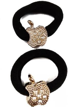 Elina Party Wear Beautiful Apple Shape Golden Stone Hair Accessories Rubber Band Price In India Buy Elina Party Wear Beautiful Apple Shape Golden Stone Hair Accessories Rubber Band Online At Flipkart Com