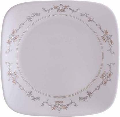 Corelle Gold Square Round Imperial Dinner Plate Pack Of 6 Pcs Set In India Corelle Gold Square Round Imperial, Corelle White Round Dinner Plates