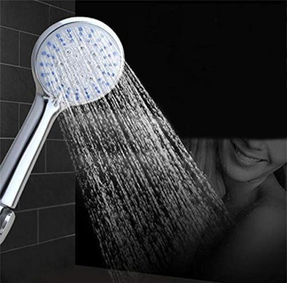 Bathroom-Pro 3 in 1 High-Pressure Shower Head Argent 