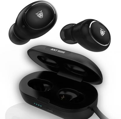 ANT AUDIO Wave Sports TWS 700 True Bluetooth Headset  (Black, True Wireless)
