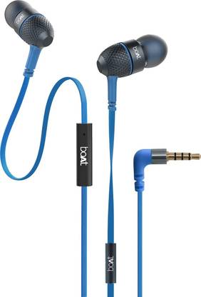 boAt Bassheads 220 Super Extra Bass Wired Headset