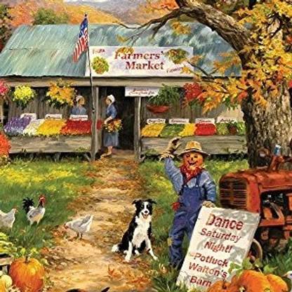 Bits And Pieces 500 Piece Jigsaw Puzzle For Adults Farmer S Market 500 Piece Jigsaw Puzzle For Adults Farmer S Market Shop For Bits And Pieces Products In India Flipkart Com