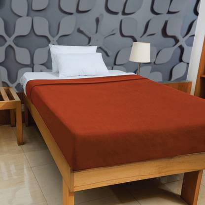 Flipkart SmartBuy Solid Single Fleece Blanket