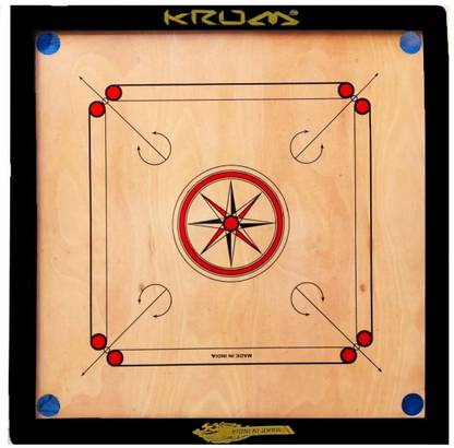 Krum Large Size Round Pocket Carrom Board With Coins Striker And Powder 81 28 Cm Carrom Board Buy Krum Large Size Round Pocket Carrom Board With Coins Striker And Powder 81 28 Cm