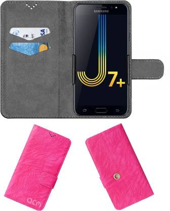 ACM Flip Cover for Samsung Galaxy J7 Plus