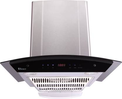 Seavy Auto 60cm Stainless Steel Auto Clean Auto Clean Wall Mounted Chimney