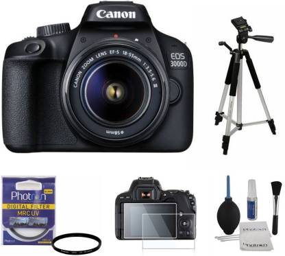 Canon 3000D (With Basic Accessory Kit) DSLR Camera With 18-55 lens