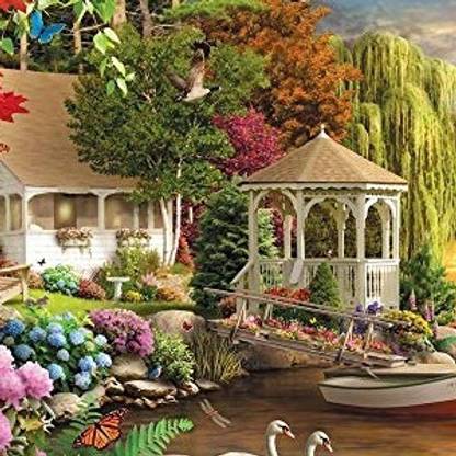 Bits And Pieces Heaven On Earth 1000 Piece Jigsaw Puzzles For Adults Each Puzzle Measures 20 Heaven On Earth 1000 Piece Jigsaw Puzzles For Adults Each Puzzle