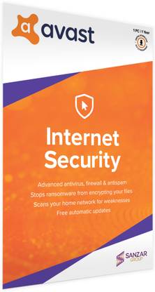 Avast Internet Security 1.0 User 1 Year - Buy Avast Internet ...