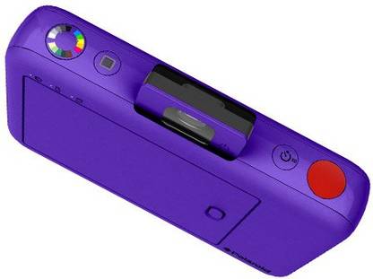 Polaroid Snap Instant Camera (Purple) with ZINK Zero Ink Printing Technology Instant Camera