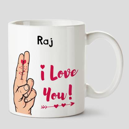 HUPPME I Love you Raj Name Ceramic White Coffee - 330 ml Ceramic Coffee Mug Price in India - Buy HUPPME I Love you Raj Name Ceramic White Coffee - 330 ml HUPPME I Love you Raj Name Ceramic White Coffee - 330 ml Ceramic Coffee Mug Price in India - Buy HUPPME I Love you Raj Name Ceramic White Coffee - 330 ml