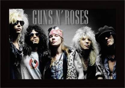 Guns N Roses Music Band Framed Poster Paper Print Gaming Posters In India Buy Art Film Design Movie Music Nature And Educational Paintings Wallpapers At Flipkart Com