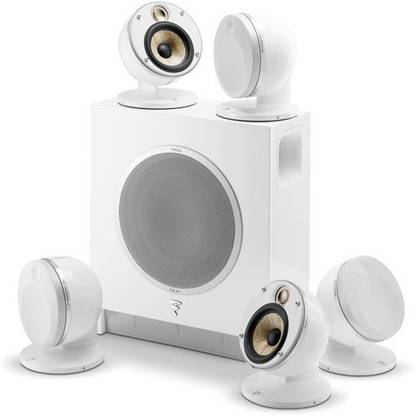 Focal Dome Flax Pack 5.1-5 Dome Flax & Sub Air (Black) 25 W Home Theatre