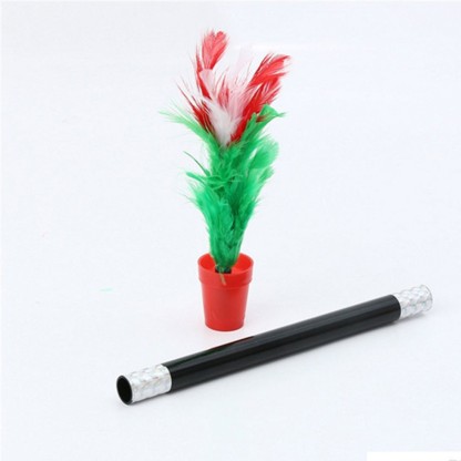 Comedy Magic Wand To Flower Magic Trick Kid Show Prop Toys Kid Gift  Tk 