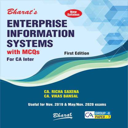 Enterprise Information Systems With Mcqs For Ca Inter Buy Enterprise Information Systems With Mcqs For Ca Inter By Bharat At Low Price In India Flipkart Com
