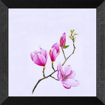 Ritwika S Nature Flowers Modern Abstarct Flower Painting Mattetextured Frame Digital Reprint 13 5 Inch X 13 5 Inch Painting Price In India Buy Ritwika S Nature Flowers Modern Abstarct Flower Painting Mattetextured Frame Digital