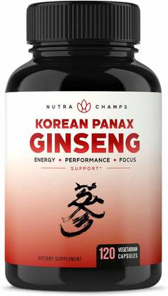 nutra champs korean red panax ginseng