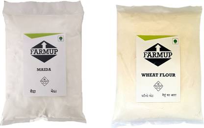 Farmup Maida 1 Kg Wheat Flour 1 Kg Price In India Buy Farmup Maida 1 Kg Wheat Flour 1 Kg Online At Flipkart Com