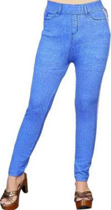 Fzc Blue Jegging Price in India - Buy 