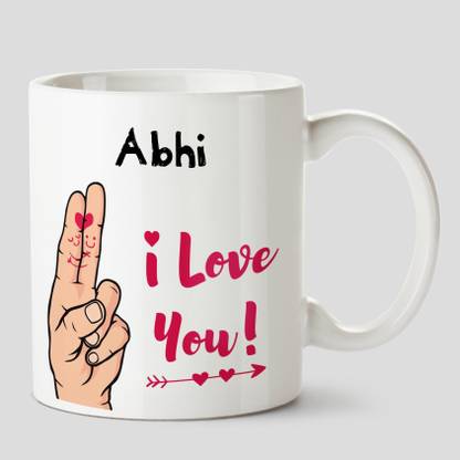 Huppme I Love You Abhi Name Ceramic White Coffee 330 Ml Ceramic Coffee Mug Price In India Buy Huppme I Love You Abhi Name Ceramic White Coffee 330 Ml Download the pinkvilla app for latest bollywood & entertainment news, hot celebrity photos, lifestyle articles, fashion & beauty news,hollywood aish's thinking: inr