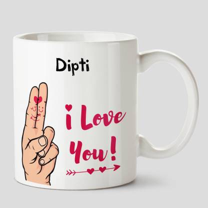 Huppme I Love You Dipti Name Ceramic White Coffee 330 Ml Ceramic Coffee Mug Price In India Buy Huppme I Love You Dipti Name Ceramic White Coffee 330 Ml Finding the words to elucidate the love you're feeling for your future husband or wife doesn't always come easily. inr