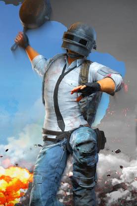 PUBG Cartoon Poster-Kids poster |High Resolution - 300 GSM - (12x 18 ) PUBG Cartoon Poster-Kids poster |High Resolution - 300 GSM - (12x 18 )