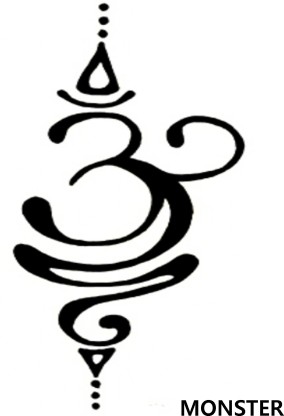 15 Stylish though Spiritual Om Tattoo Designs For Men and Women