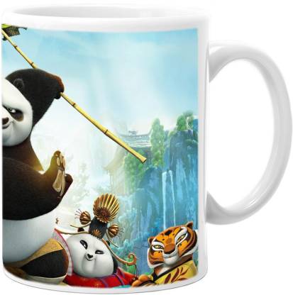 bestofbest Ninja Panda Cartoon Theme Printed Ceramic mug Ceramic Coffee Mug  Price in India - Buy bestofbest Ninja Panda Cartoon Theme Printed Ceramic  mug Ceramic Coffee Mug online at 