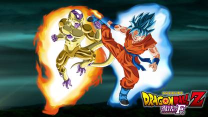 Movie Dragon Ball Z Resurrection Of F Freeza Goku Dragon Ball Z HD Wallpaper POSTER LARGE Print on 36x24 INCHES Fine Art Print - Art & Paintings posters in India - Buy Movie Dragon Ball Z Resurrection Of F Freeza Goku Dragon Ball Z HD Wallpaper POSTER LARGE Print on 36x24 INCHES Fine Art Print - Art & Paintings posters in India - Buy