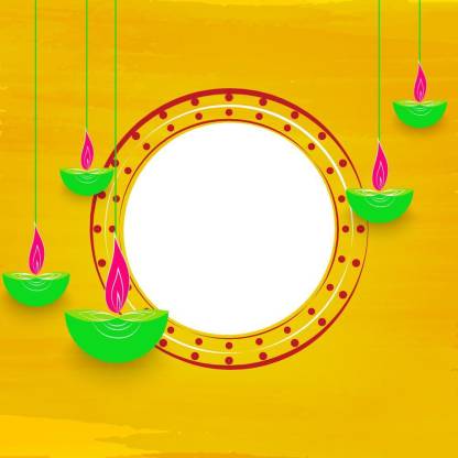 yellow background diya |festival poster|diwali poster|poster for Paper  Print - Religious posters in India - Buy art, film, design, movie, music,  nature and educational paintings/wallpapers at 