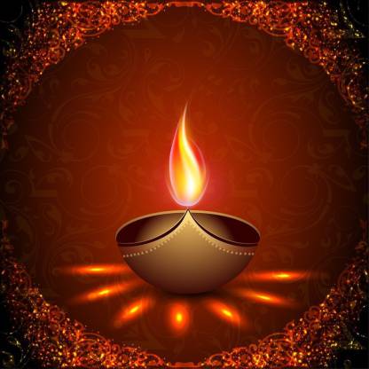 illuminating Diya background |festival poster|diwali poster| Paper Print -  Religious posters in India - Buy art, film, design, movie, music, nature  and educational paintings/wallpapers at 