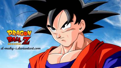 goku angry face poster|dragon ball z poster|anime poster|size:12x18  inch|multicolor Paper Print - Animation & Cartoons posters in India - Buy  art, film, design, movie, music, nature and educational  paintings/wallpapers at 