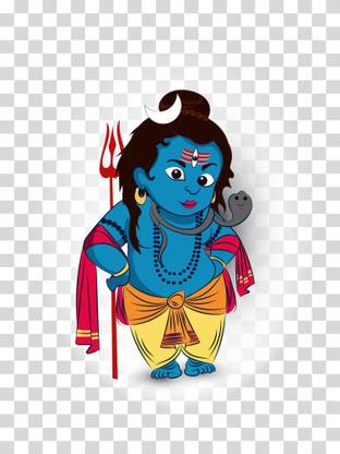 KD baby shiv ji Sticker Poster| Paper Print - Religious posters in India - Buy art, film, design, movie, music, nature and educational paintings/wallpapers at KD baby shiv ji Sticker Poster| Paper Print - Religious posters in India - Buy art, film, design, movie, music, nature and educational paintings/wallpapers at