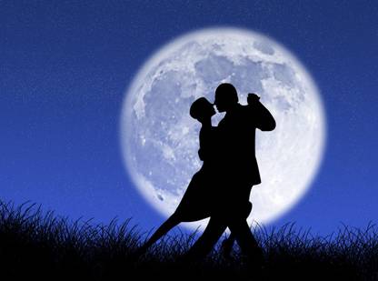 Couple Dance Moon Quotes Wall Poster Romantic Poster Moon Poster Paper Print Paper Print Decorative Posters In India Buy Art Film Design Movie Music Nature And Educational Paintings Wallpapers At Flipkart Com