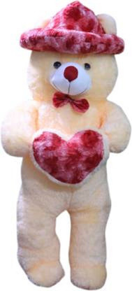 teddy bear with cap 4 feet