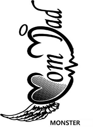 Monster Mom Dad Love Tattoo Temporary Tattoo Price In India Buy Monster Mom Dad Love Tattoo Temporary Tattoo Online In India Reviews Ratings Features Flipkart Com