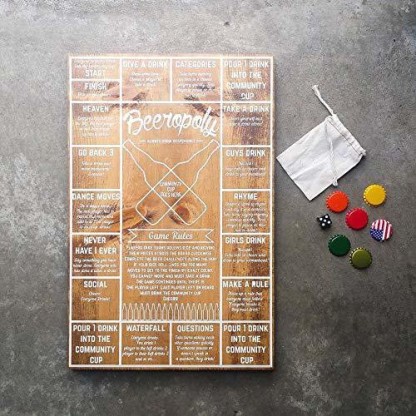 Beeropoly Board Game 