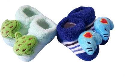 sock booties baby