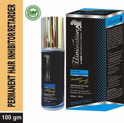 Natural hair inhibitor for permanent hair reduction clearance