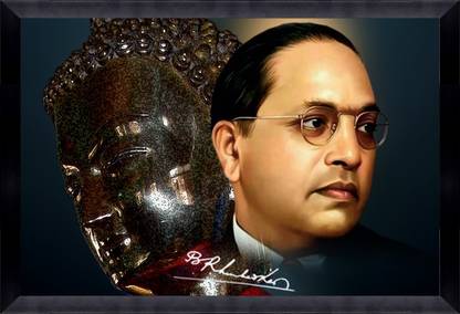 CATALOGWALA Dr. Baba Saheb Ambedkar Signature And God Buddha Wall Art Painting With Frame Digital Reprint 12 inch x 18 inch Painting Price in India - Buy CATALOGWALA Dr. Baba Saheb Ambedkar CATALOGWALA Dr. Baba Saheb Ambedkar Signature And God Buddha Wall Art Painting With Frame Digital Reprint 12 inch x 18 inch Painting Price in India - Buy CATALOGWALA Dr. Baba Saheb Ambedkar