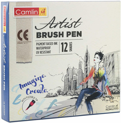 camlin brush pen flipkart