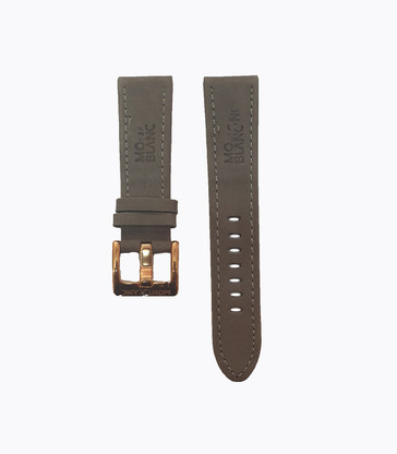 Montblanc leather watch strap clearance