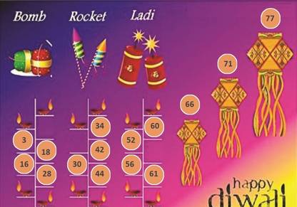 craftgami diwali theme design no 6 tambola housie tickets party fun games board game diwali theme design no 6 tambola housie tickets buy tambola tickets toys in india shop